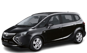 EVA bilmåtter til Opel Zafira C 5 Sæder 3 gen Minivan (2011-2019)