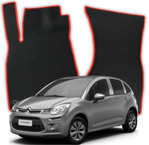 EVA bilmåtter til Citroën C3 2 gen Hatchback 5 døre (2009-2016)