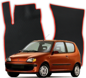 EVA bilmåtter til Fiat Seicento 1 gen Hatchback 3 døre (1997-2010)