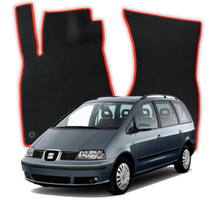 EVA bilmåtter til Seat Alhambra 7 Sæder 1 gen Minivan (1996-2010)