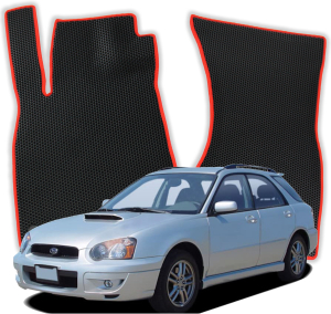 EVA bilmåtter til Subaru Impreza GG 2 gen Stationcar (2000-2007)