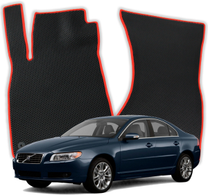 EVA bilmåtter til Volvo S80 2 gen Sedan USA-version (2006-2016)