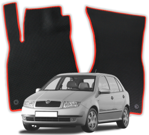 EVA bilmåtter til Škoda Fabia 1 gen Hatchback 5 døre (1999-2008)