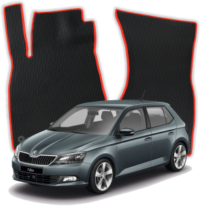 EVA bilmåtter til Škoda Fabia 3 gen Hatchback 5 døre (2014-2022)