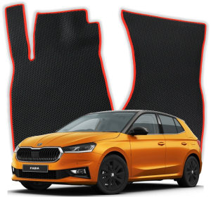 EVA bilmåtter til Škoda Fabia 4 gen Hatchback 5 døre (2021-2025)