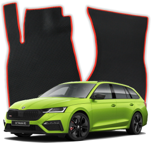 EVA bilmåtter til Škoda Octavia RS 4 gen Stationcar (2019-2025)