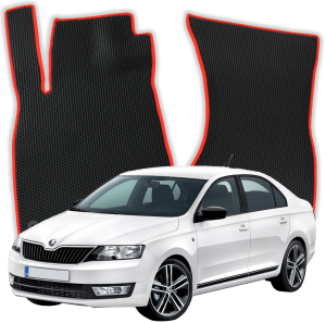 EVA bilmåtter til Škoda Rapid 1 gen Liftback (2013-2019)