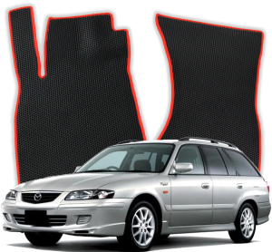 EVA bilmåtter til Mazda 626 GF 5 gen Stationcar (1997-2002)