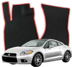 EVA bilmåtter til Mitsubishi Eclipse 4G 4 gen Coupé (2006-2011)