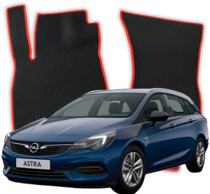 EVA bilmåtter til Opel Astra K Sport Tourer B16 5 gen Stationcar (2015-2021)