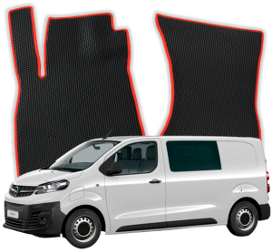 EVA bilmåtter til Opel Vivaro 6 Sæder 3 gen Minivan (2019-2025)