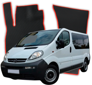 EVA bilmåtter til Opel Vivaro 8 Seater 1 gen Minivan (2001-2015)