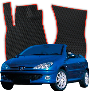 EVA bilmåtter til Peugeot 206 CC 1 gen Cabrio 3 døre (1998-2009)