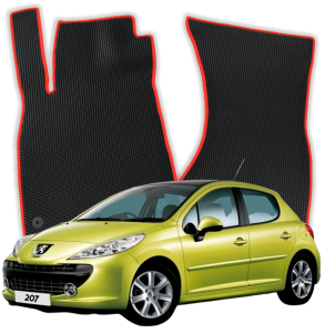 EVA bilmåtter til Peugeot 207 1 gen Hatchback 5 døre (2006-2014)