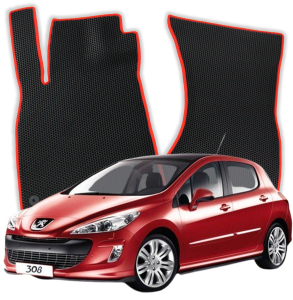 EVA bilmåtter til Peugeot 308 T7 1 gen Hatchback 5 døre (2007-2013)