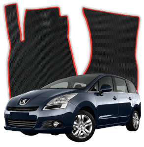 EVA bilmåtter til Peugeot 5008 7 Sæder 1 gen Minivan (2009-2017)