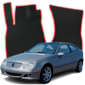 EVA bilmåtter til Mercedes-Benz C klasa CLC W203 2 gen Coupé (2000-2007)