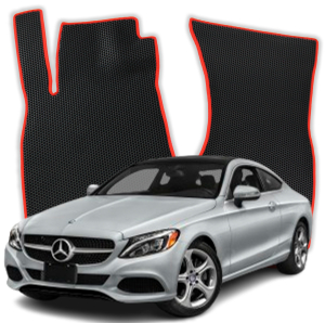 EVA bilmåtter til Mercedes-Benz C klasa C205 4 gen Coupé (2014-2021)