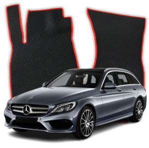 EVA bilmåtter til Mercedes-Benz C klasa S205 4 gen Stationcar UK-version (2014-2021)