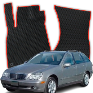 EVA bilmåtter til Mercedes-Benz C klasa W203 2 gen Stationcar (2000-2007)