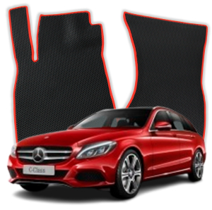 EVA bilmåtter til Mercedes-Benz C klasa W205 4 gen Stationcar (2014-2021)