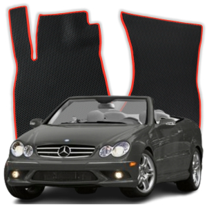 EVA bilmåtter til Mercedes-Benz CLK Wersja angielska C209 2 gen Coupe (2002-2009)