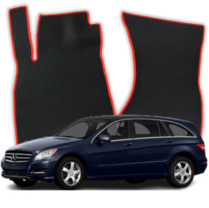 EVA bilmåtter til Mercedes-Benz R klasa 7 Seater W251 1 gen Minivan Lang (2005-2013)