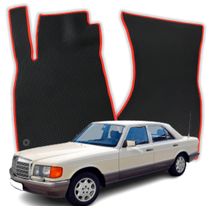 EVA bilmåtter til Mercedes-Benz S klasa W126 2 gen Sedan (1979-1991)