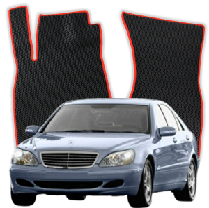 EVA bilmåtter til Mercedes-Benz S klasa W220 4 gen Sedan Lang (1998-2005)