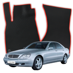 EVA bilmåtter til Mercedes-Benz S klasa W220 4 gen Sedan Kort (1998-2005)