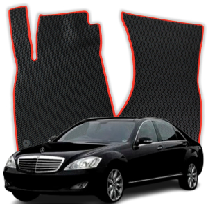 EVA bilmåtter til Mercedes-Benz S klasa W221 5 gen Sedan Kort (2005-2013)