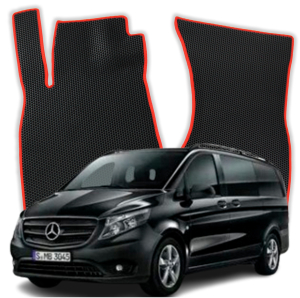 EVA bilmåtter til Mercedes-Benz Vito 9 Sæder W447 3 gen Minivan (2014-2025)