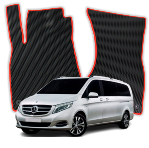 EVA bilmåtter til Mercedes-Benz Vito Extra Long W447 3 gen Minivan Ekstra Lang (2014-2024)