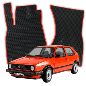 EVA bilmåtter til Volkswagen Golf MK2 2 gen Hatchback 3 døre (1983-1992)
