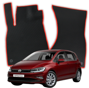 EVA bilmåtter til Volkswagen Golf Sportsvan 1 gen Minivan (2014-2020)