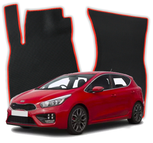 EVA bilmåtter til Kia Ceed JD 2 gen Hatchback 5 døre (2012-2018)