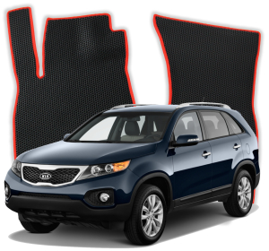 EVA bilmåtter til Kia Sorento 5 Sæder Diesel 2 gen SUV (2009-2014)