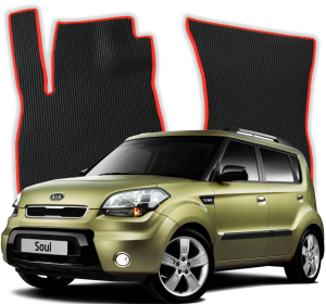 EVA bilmåtter til Kia Soul 1 gen SUV (2008-2013)