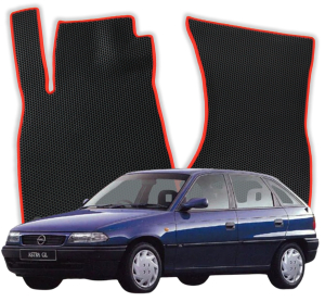 EVA bilmåtter til Opel Astra F 1 gen Hatchback 5 døre (1991-2002)