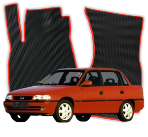 EVA bilmåtter til Opel Astra F 1 gen Sedan (1991-2002)