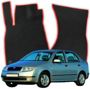 EVA bilmåtter til Škoda Fabia 1 gen Sedan (1999-2008)