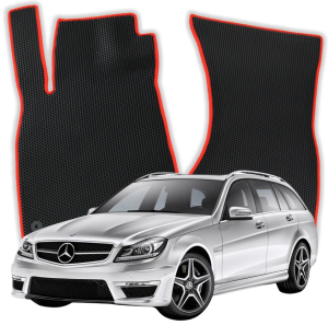 EVA bilmåtter til Mercedes-Benz C-klasse C200 W204 3 gen Kombi (2007-2014)