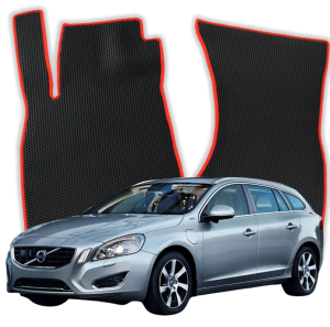 EVA bilmåtter til Volvo V60 USA 1 gen Stationcar (2010–2018)