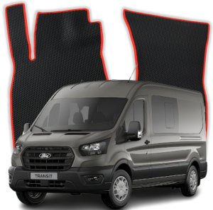 EVA bilmåtter til Ford Transit 5 Sæder V363 L4H3 6 gen Van (2013-2025)