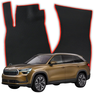 EVA bilmåtter til Škoda Kodiaq 7-sæders 2 gen SUV (2024-2025)