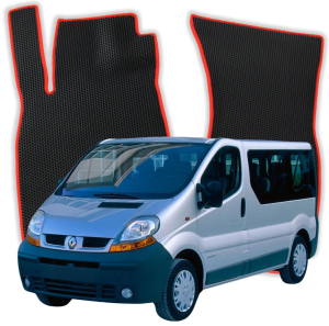 EVA bilmåtter til Renault Trafic 8 Seater 2 generationer Minivan (2001-2014)