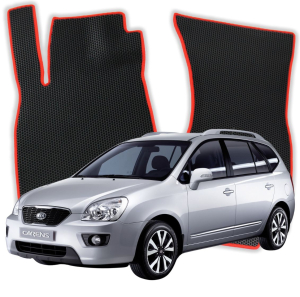 EVA bilmåtter til Kia Carens 3 gen Minivan (2006-2013)