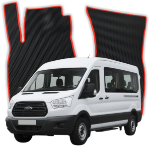 EVA bilmåtter til Ford Transit 9-person 6 gen Minibus (2013-2025)
