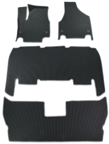 EVA bilmåtter til Chrysler Pacifica 8 Seater 2 gen Minivan (2016-2025)