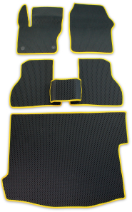 EVA bilmåtter til Ford Focus ST 3 gen Hatchback 5 døre (2010-2018)